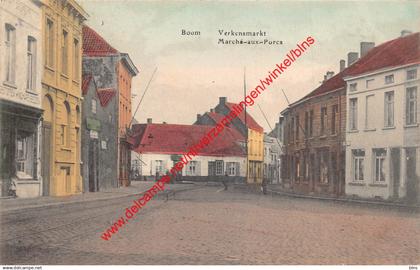 Verkensmarkt - Marché-aux-Porcs - Boom