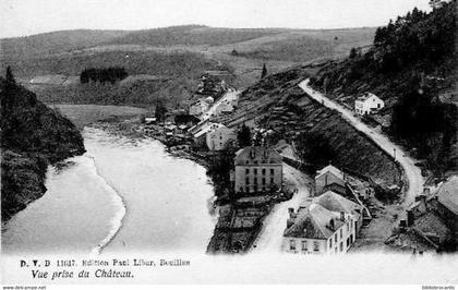 BELGIQUE - BOUILLON < VUE PRISE DEPUIS LE CHATEAU DE BOUILLON