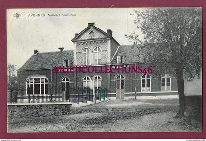271125B BELGIQUE BELGIUM BRAIVES - AVENNES Maison communale - SBP 1 Justice de Paix