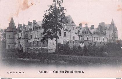 Liege - Braives - Fallais. Château Preud'homme