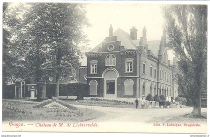 Gages - Château de M. de Lichtervelde