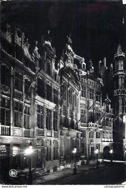 Belgium Bruxelles Grand Place night