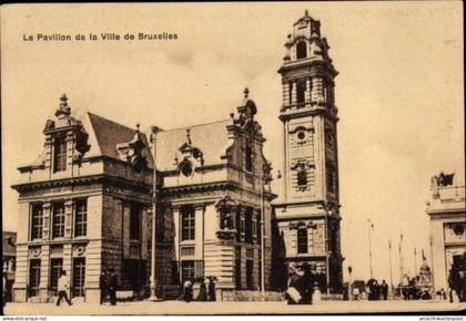 CPA Brüssel Brüssel, Ausstellung 1910, Pavillon der Stadt Brüssel