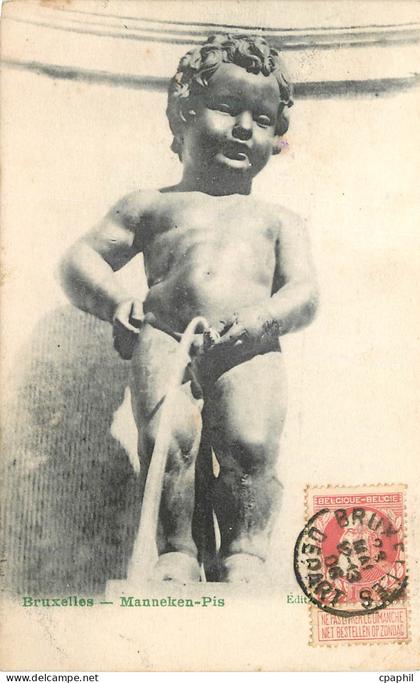 CPA Bruxelles Manneken Pis