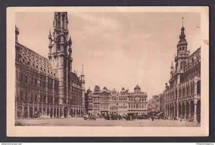 Vintage Postcard Belgium Brussels Grand-Place