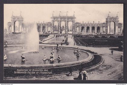 Vintage Postcard Belgium Brussels International Exposition 1910