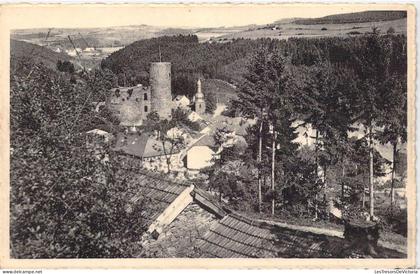 [-50%] BELGIQUE - Burg-Reuland - Le Bourg et lEglise - Carte postale ancienne