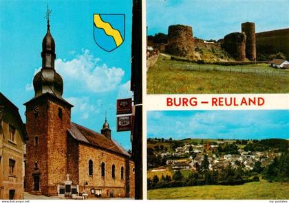 Reuland Burgreuland Burg-Reuland Belgie Kirche Schlossruine Panorama
