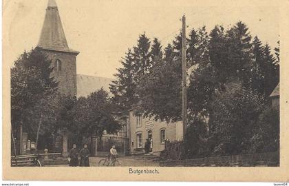 BUTGENBACH. BELLE ANIMATION AVEC SOLDATS.