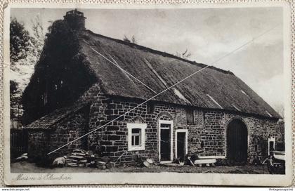 BUTGENBACH BUETGENBACH maison à Elsenborn CP édit maison Kanzler postée en 1934