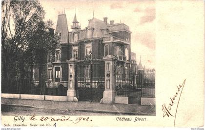 CPA  Carte Postale Belgique  Gilly Château Bivort 1902 VM87289