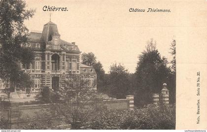 BELGIQUE - Chièvres - Château Thielemans - Nels - Carte Postale Ancienne