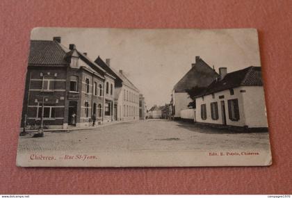 CPA - CHIEVRES ( BRUGELETTE ATH ) - RUE SAINT JEAN ( ATTENTION ETAT )
