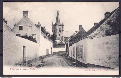 +++ CPA - CHIEVRES - Rue Hoche   //