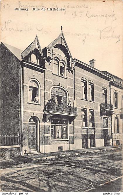 Belgique - CHIMAY (Hainaut) Rue de l'Athénée