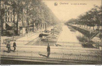 Charleroi Wallonie Charleroi Canal Derivation