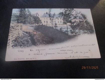 Ciney, Chateau d'Halloy