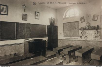 Paturages (Colfontaine) Couvent St. Michel (Une Classe de externat) 19??