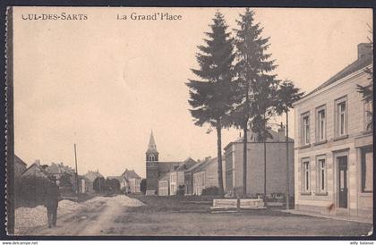 +++ CPA - CUL DES SARTS - La Grand'Place - Cachet Censure  //