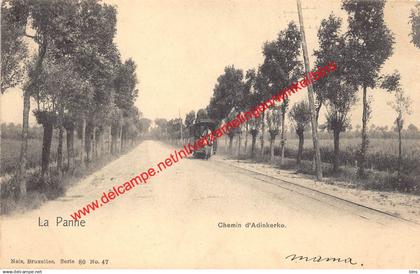 La Panne - Chemin d'Adinkerke - De Panne