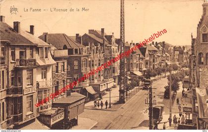 La Panne - L'Avenue de la Mer - De Panne
