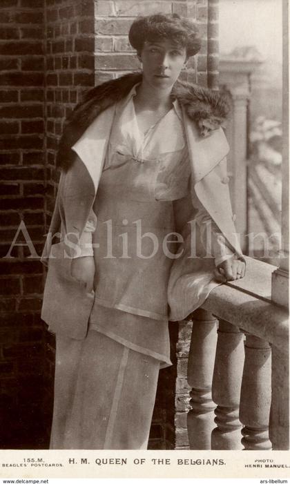 Postcard / ROYALTY / Belgium / Belgique / België / koningin Elisabeth / reine Elisabeth / De Panne / 1ste Wereldoorlog