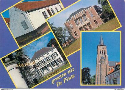 De Pinte multi views postcard