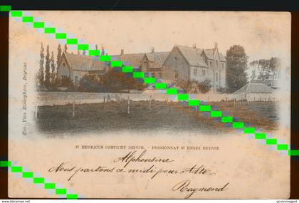 DEINZE    ST HENRICUS GESTICHT DEINZE  PENSIONNAT ST HENRI DEUNZE