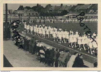 Dendermonde - Grembergen :  voetbalplein kAVD --  schoolturnfeest ( ( 15 x 10.5 cm )