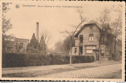 DENTERGEM    WEVERIJ ABBELOOS EN ZONEN , ONDERBESTUURDERSWONING