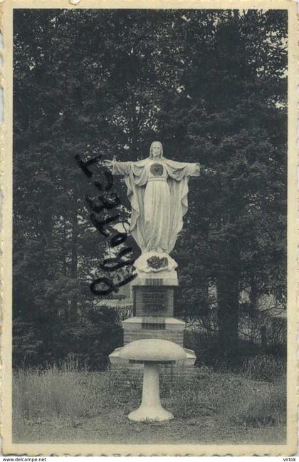 Dessel :  beeld van het heilig hart  (  gescheven met zegel )