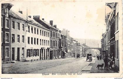 Belgique - DISON (Liège) Rue Léopold, vue de haut