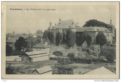 Ecaussinnes : Le chateau fort et panorama