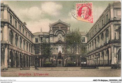 AMJP4-0275-BELGIQUE - BRUXELLES - l'université