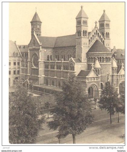 POSTAL    BRUSELAS  -BELGICA-  IGLESIA DEL COLEGIO SAINT-MICHEL
