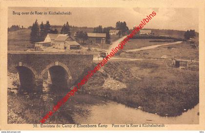 Camp d'Elsenborn Kamp - brug over de Roer in Kügelscheidt - Elsenborn (Kamp)