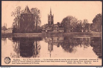 +++ CPA - ENGHIEN - EDINGEN - Parc du Baron Empain - Desaix   //