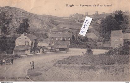 ENGIS :  panorama du thier ardent ( ecrit 1923 avec timbre )