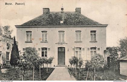 BELGIQUE - Burst - Pastorij - vue en façade - Uitgever A Versele - Oblit 1919 - Carte Postale Ancienne