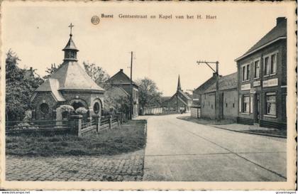 BURST   GENTSESTRAAT EN KAPEL VAN HET H.HART