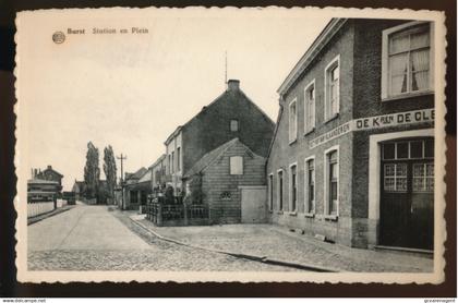 BURST  STATION EN PLEIN.  HOEK CAFE  HET HOF VAN VLAANDEREN