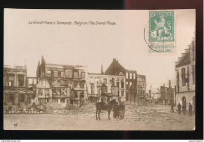 DENDERMONDE       LA GRAND'PLACE A TERMONDE ( BELGIUM ) THE GRAND'PLACE