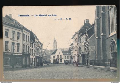 DENDERMONDE      LE MARCHE AU LIN