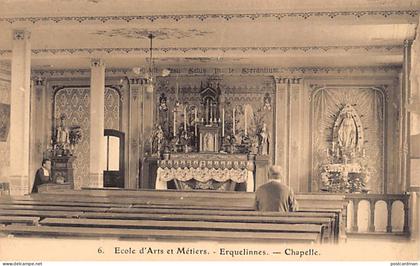 Belgique - ERQUELINNES (Hainaut) École des Arts & Métiers - Chapelle
