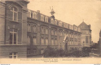 Belgique - ESTAIMPUIS (Hainaut) Pensionnat Saint-Jean Baptiste de La Salle - Façade principale