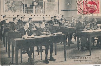 ESTAIMPUIS HERSEAUX  PENSIONNAT ST.J.Bte DE LA SALLE             2 SCANS