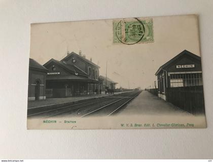 Néchin  Estaimpuis     Station  GARE STATIE  Edit W.V.S.