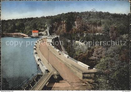 Gileppe La Le barrage lac