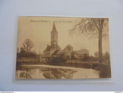 CHÂTEAU DE WALEFFES La Tour et la Ferme Carte Postale Postcard PK CP