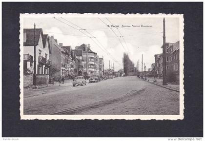 Forest - Vorst - Avenue Victor Rousseau ( animée voitures Photo Paysagiste)